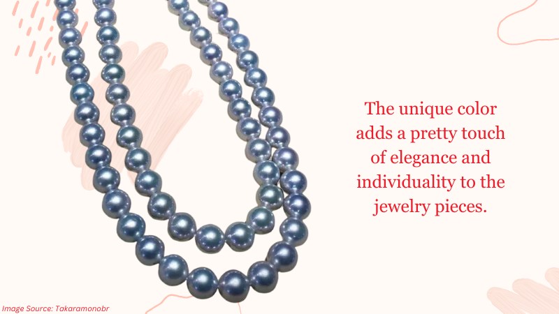 Blue Akoya Pearl Jewelry